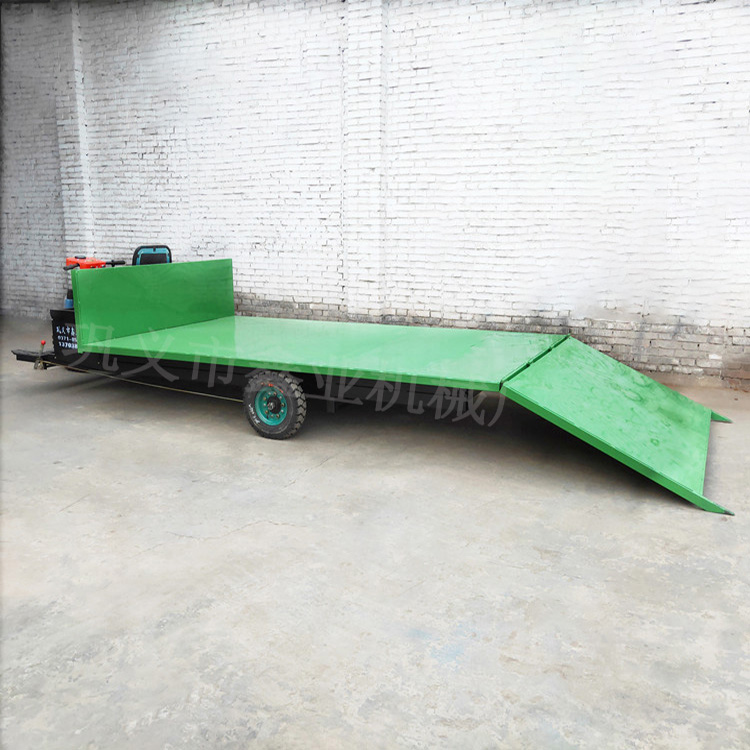 側(cè)板低工作面電動(dòng)平板車 搬運(yùn)輕松方便